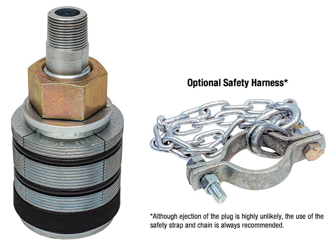 USA Industries, Inc. Grip Type High Pressure Test Plug USA Industries, Inc. Grip Type High Pressure Test Plug